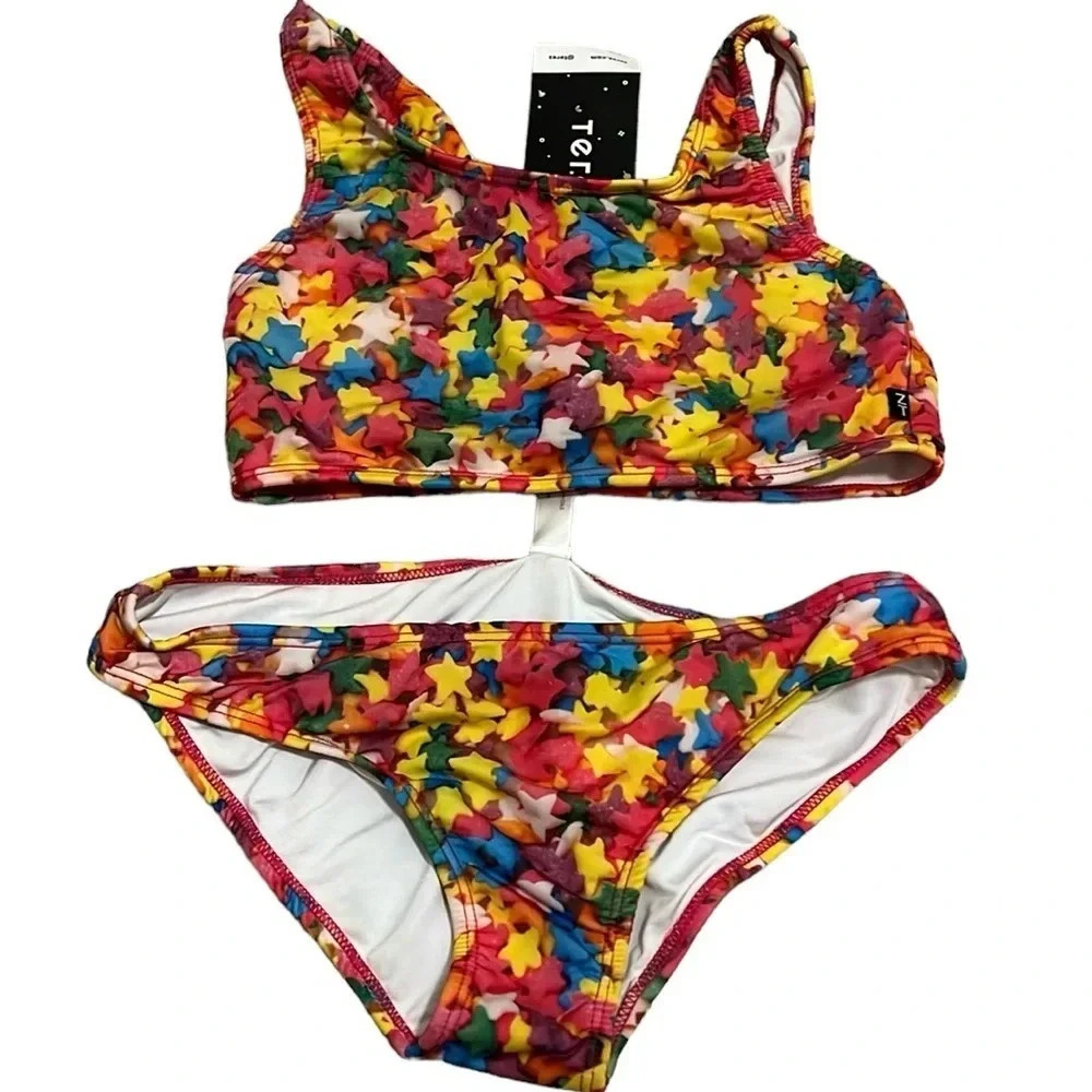 NWT Terez Kids Star Two Piece 16